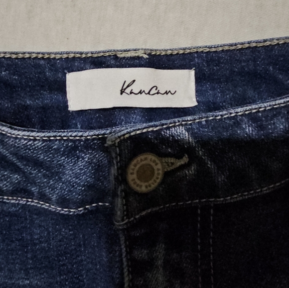 Kancan Women's High Rise Jean Shorts - Picture 3 of 4